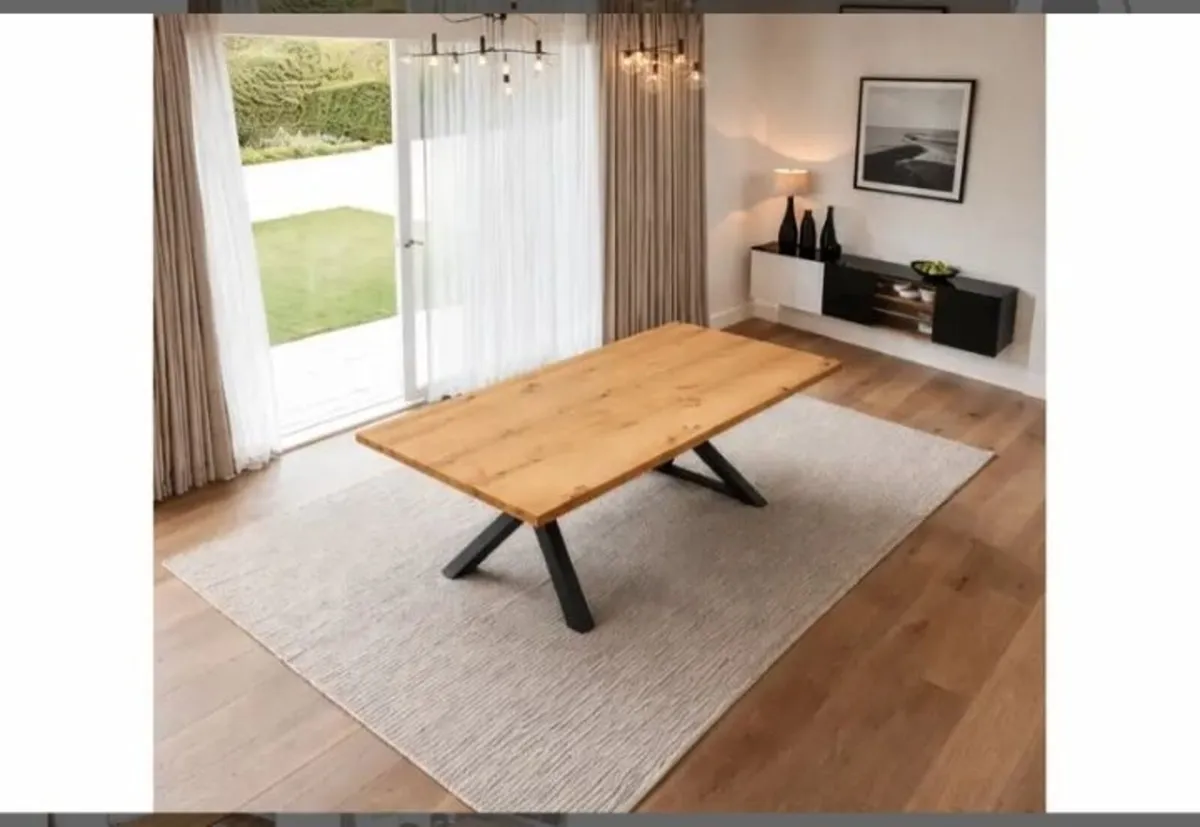 Onyx 2 m Fixed Dining Table - Image 1