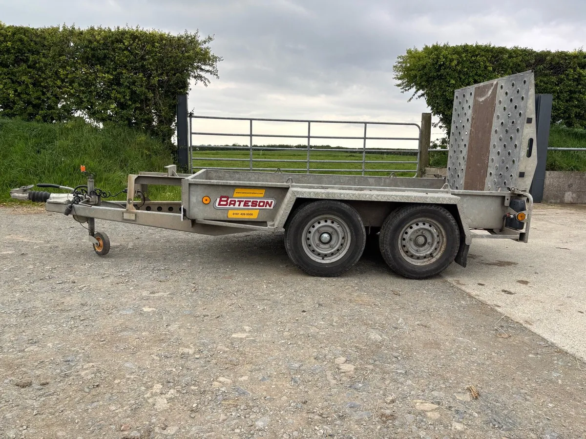 Bateson 8’2” x 4’2” plant trailer - Image 1