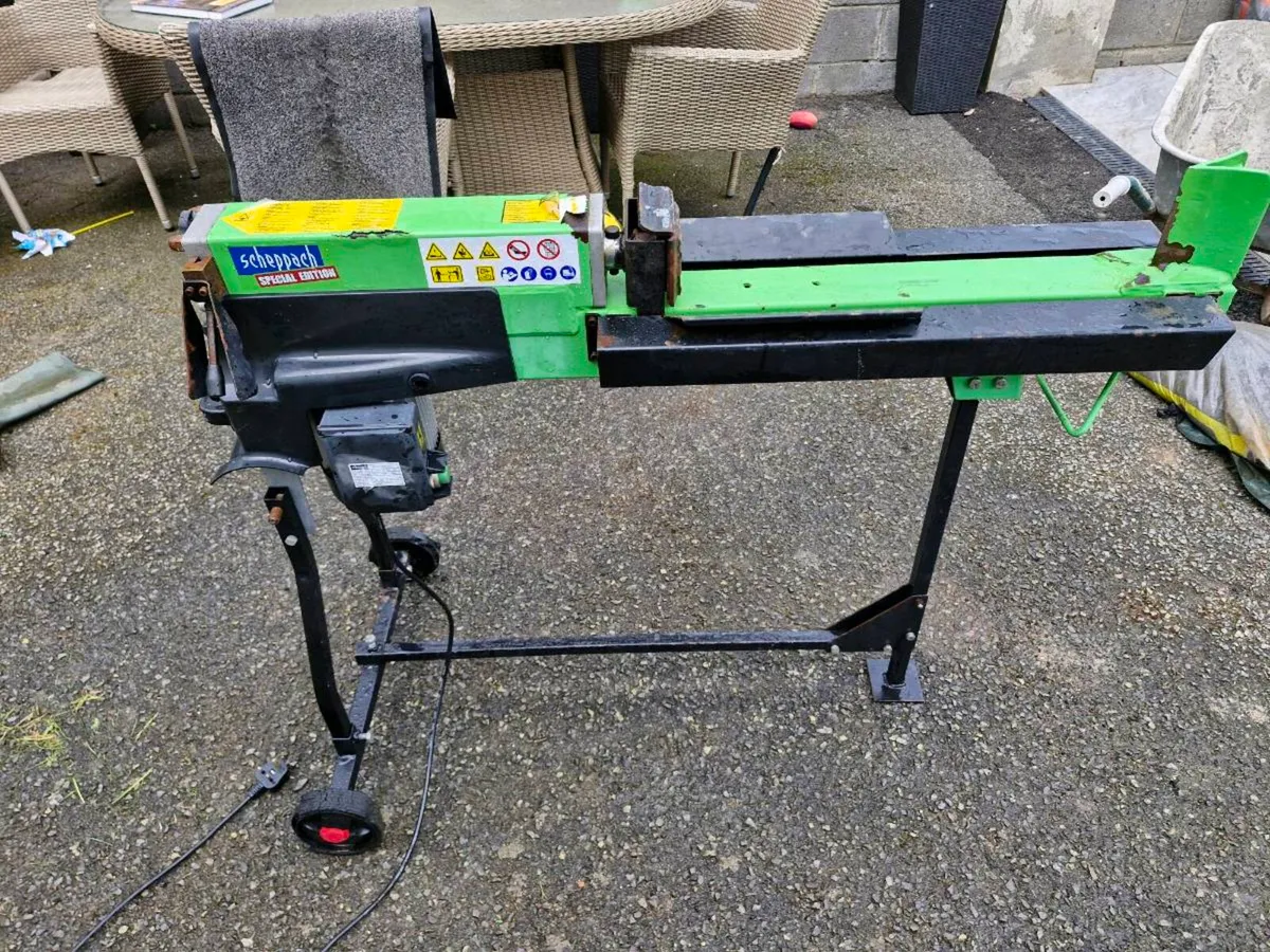 Electric wood log splitter - Image 2