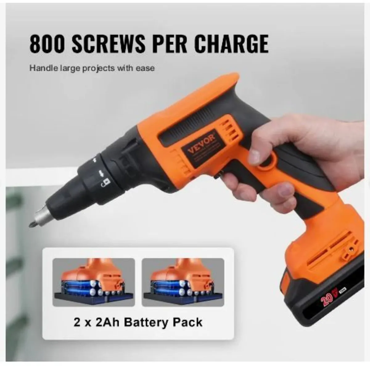 Drywall Screw Gun, 20V Max Drywall Screwgun - Image 4