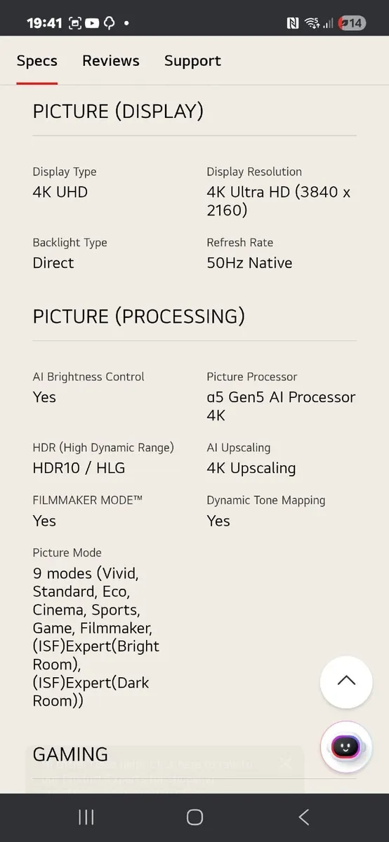 LG Led smart tv 75 inch - Image 3