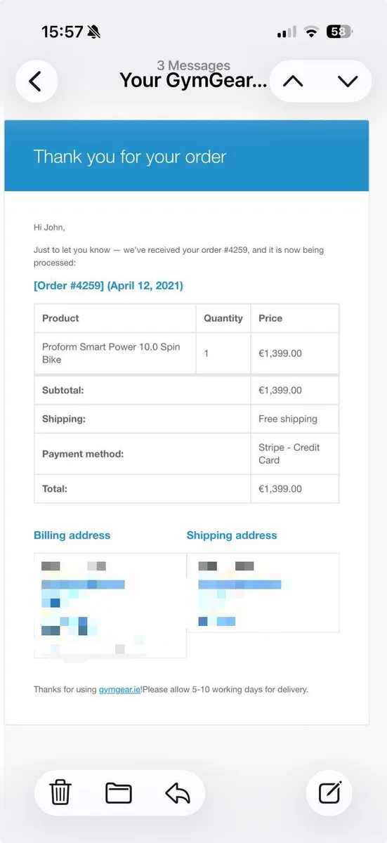 Pro-Form Smart power 10.0 spin bike - Image 2