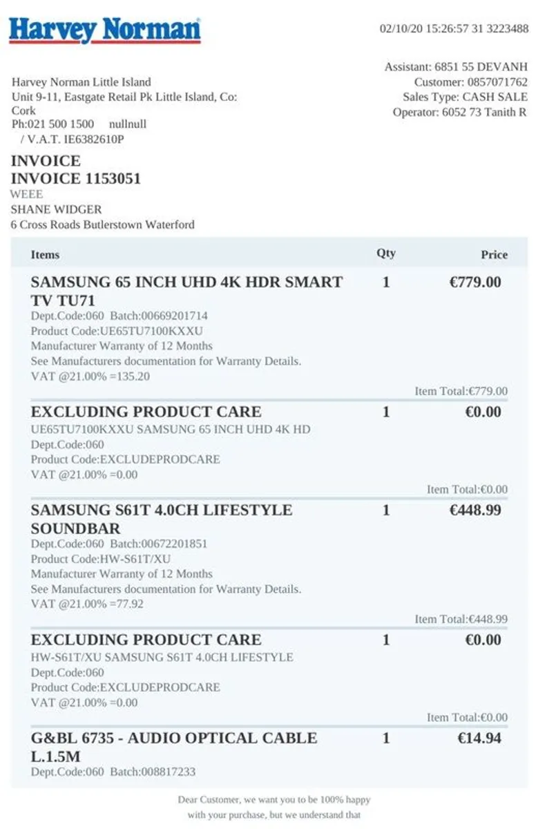 Samsung 65 Inch Uhd 4k Hdr Smart Tv - Image 2