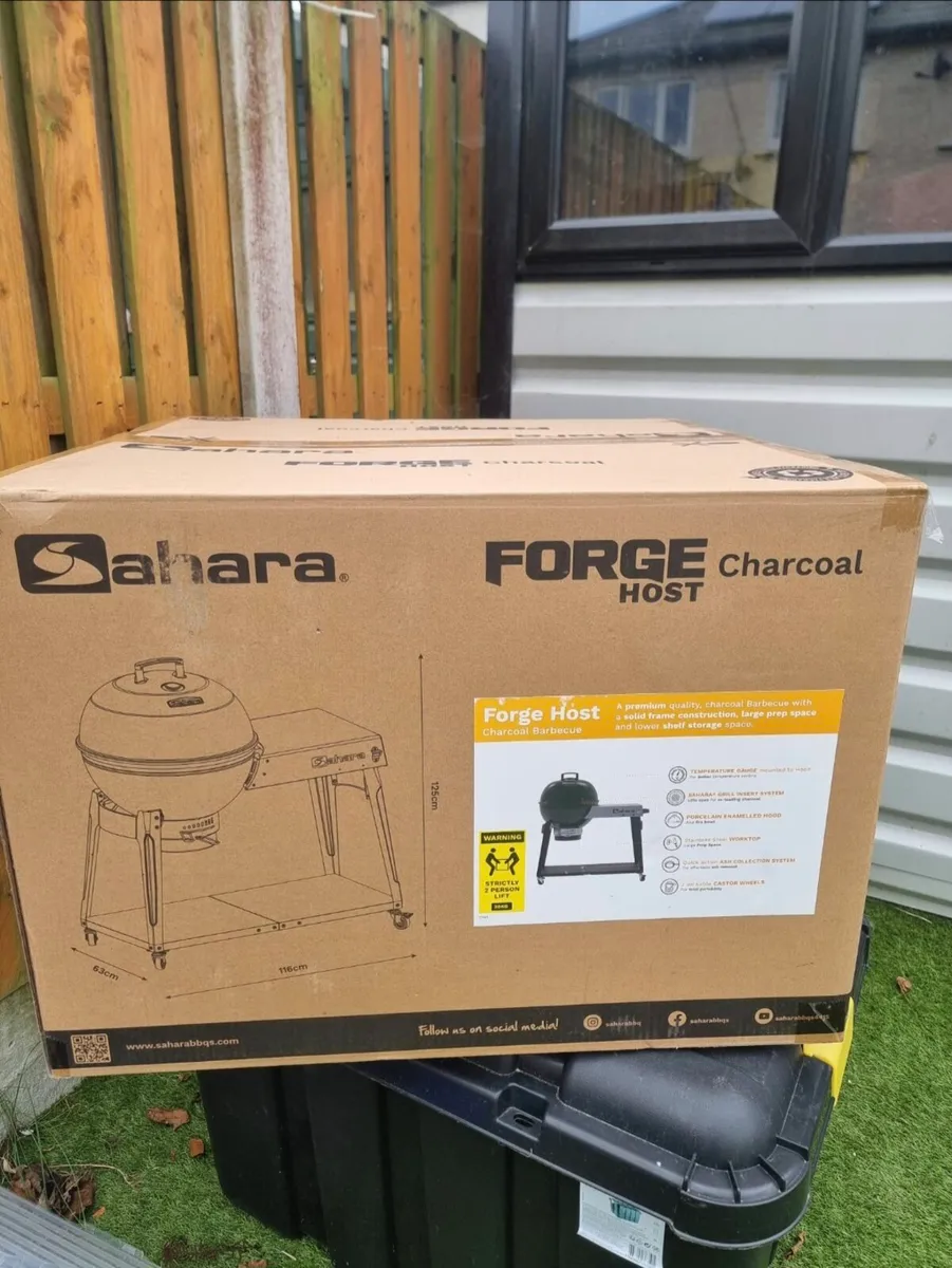 Sahara BBQ Forge Host Charcoal (Brand new)unopened - Image 3