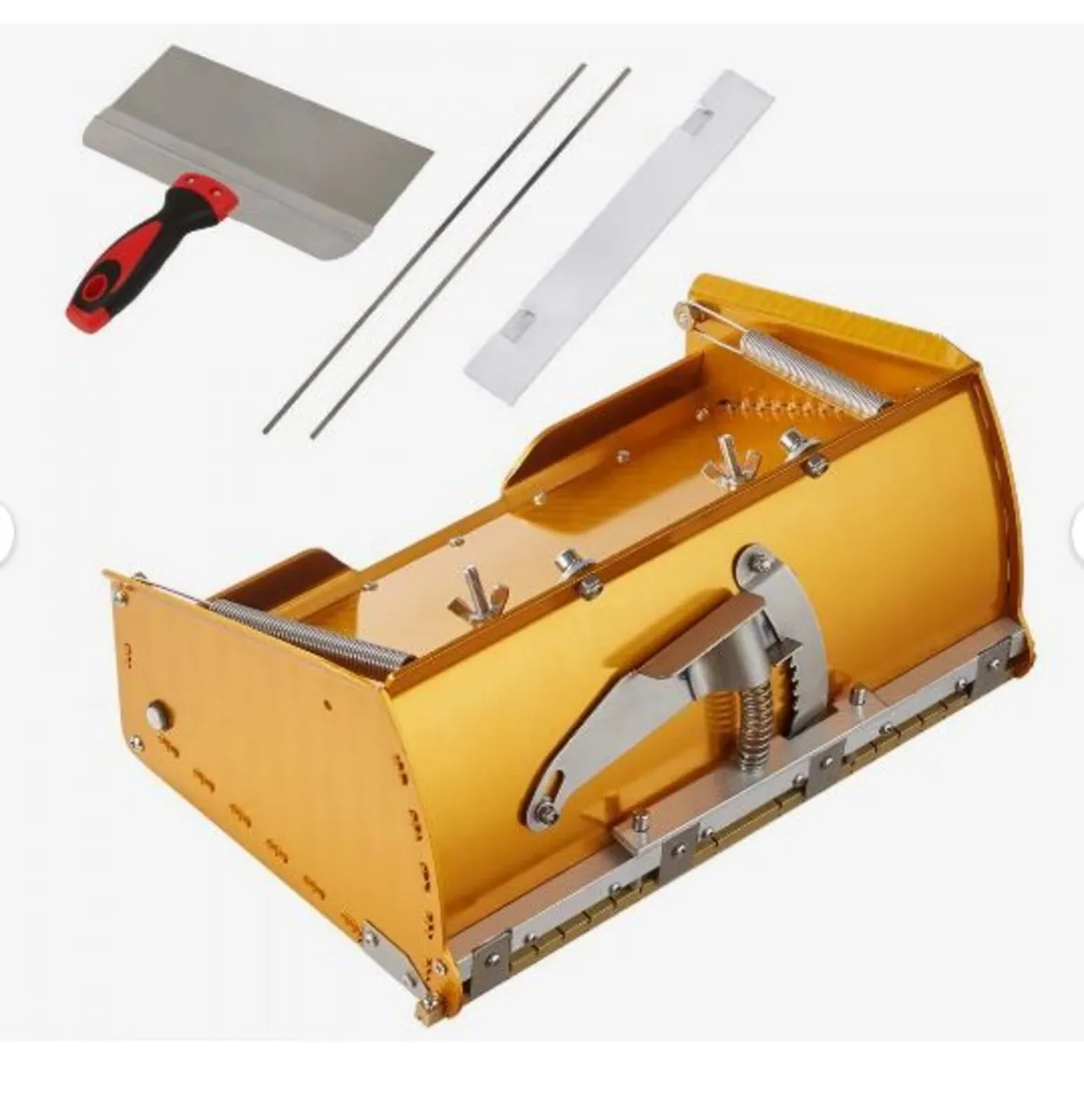 Drywall Flat Box, 10-Inch Wide Quick Clean - Image 1
