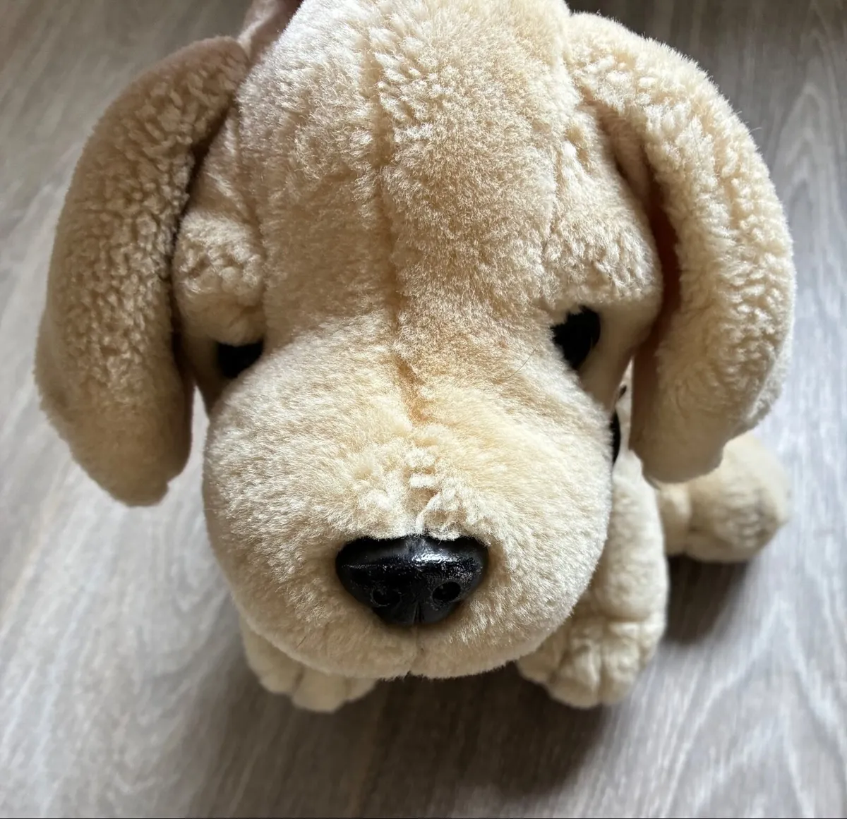 Plush dog toy, a Golden Retriever or Yellow Labrad - Image 1