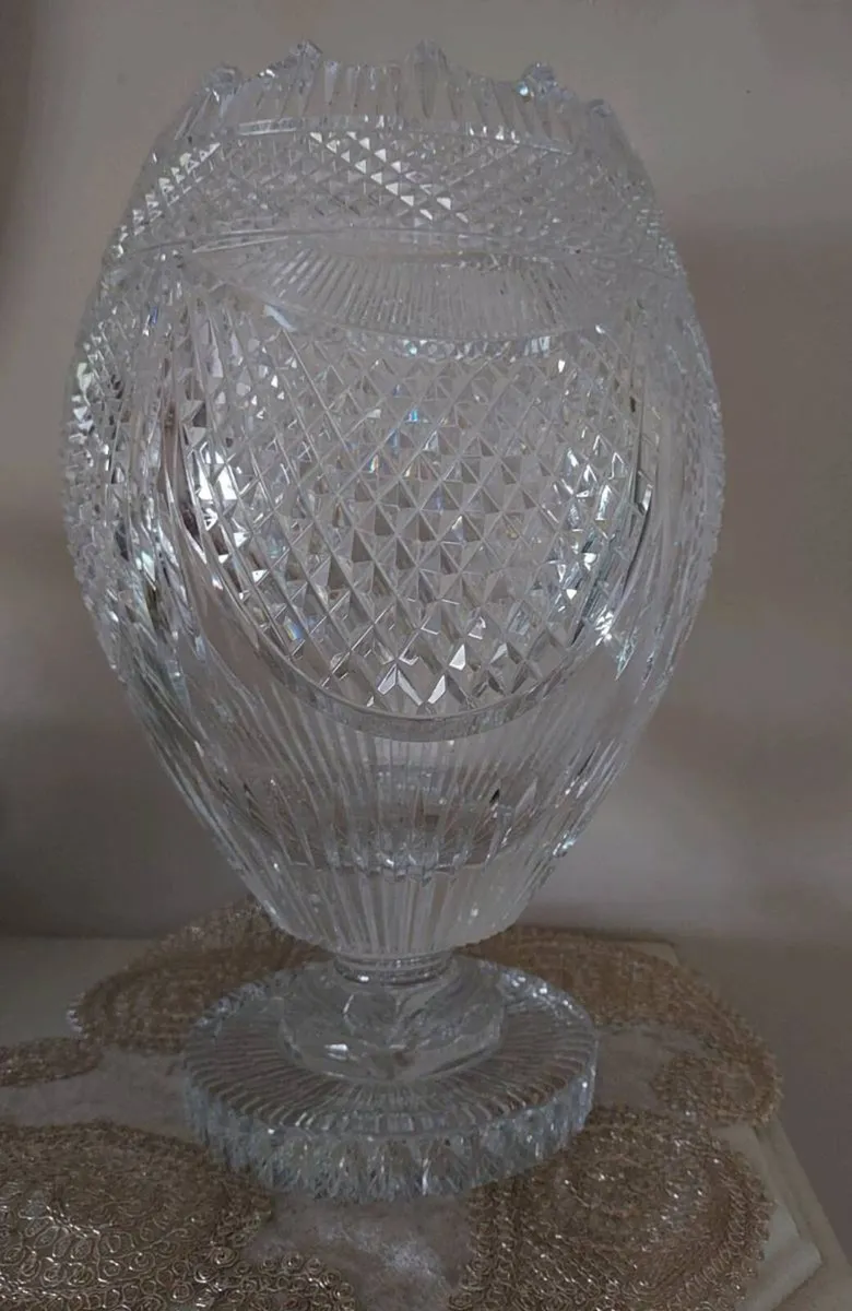 Waterford crystal lamp / vase - Image 2