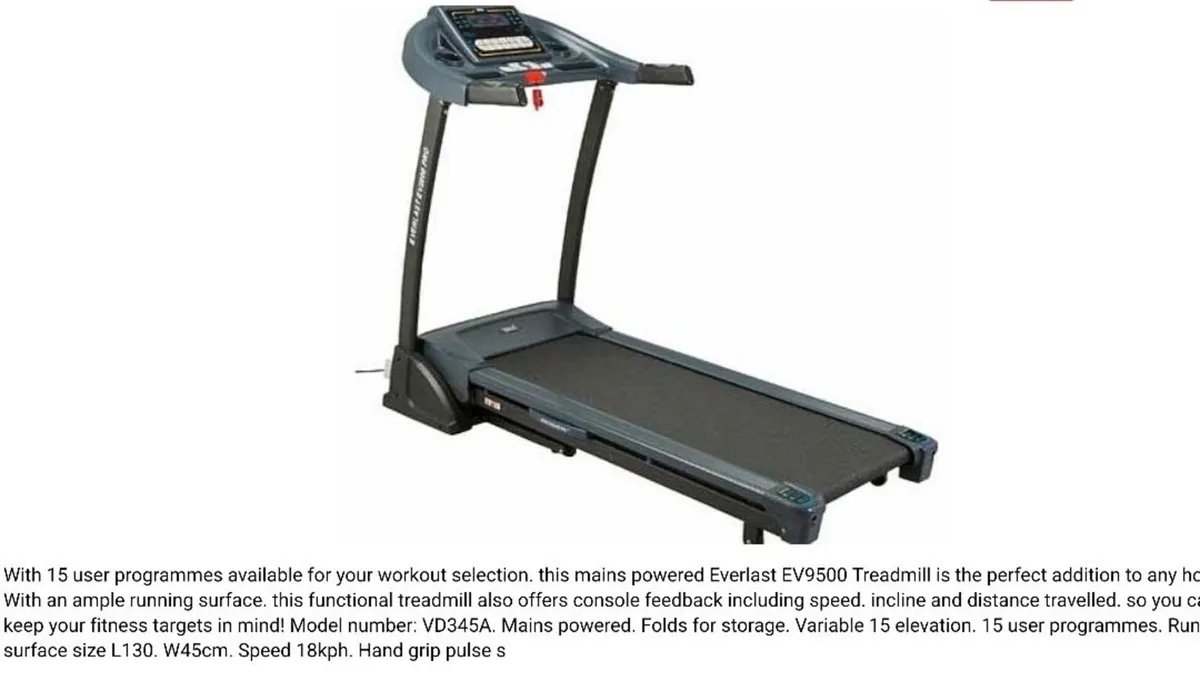 Large treadmill - Image 1