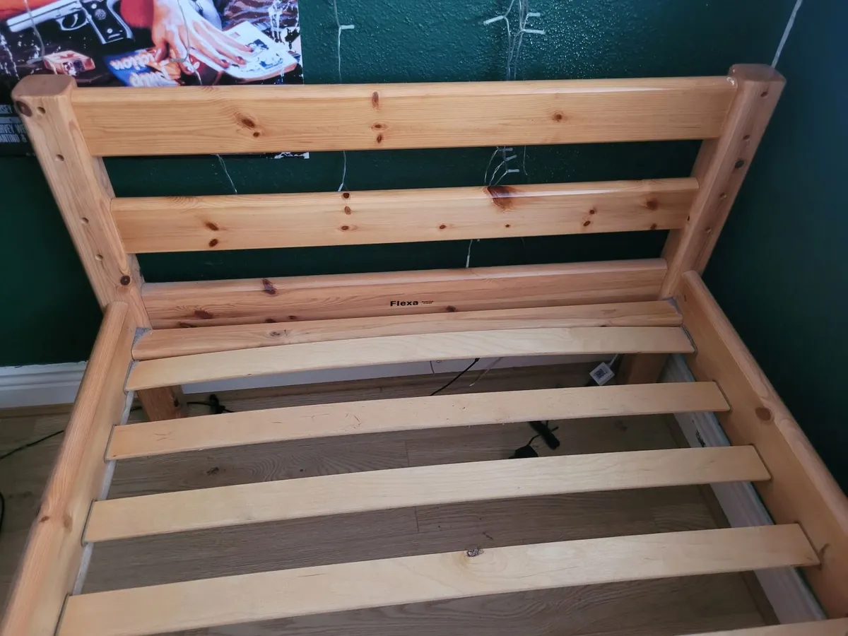 Solid wood single bed frame - Flexa - Image 3