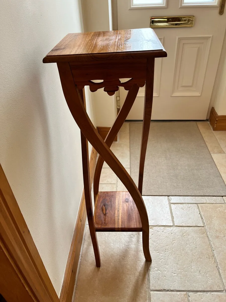 Tall side-table/plant stand - Image 3