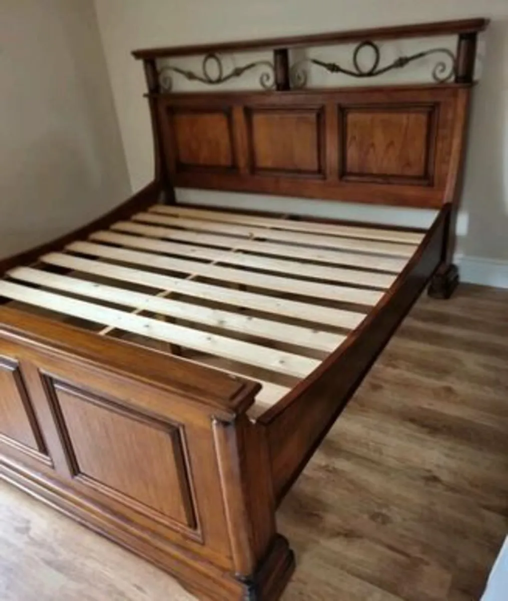 Solid Mahogany Bedframe - Image 2