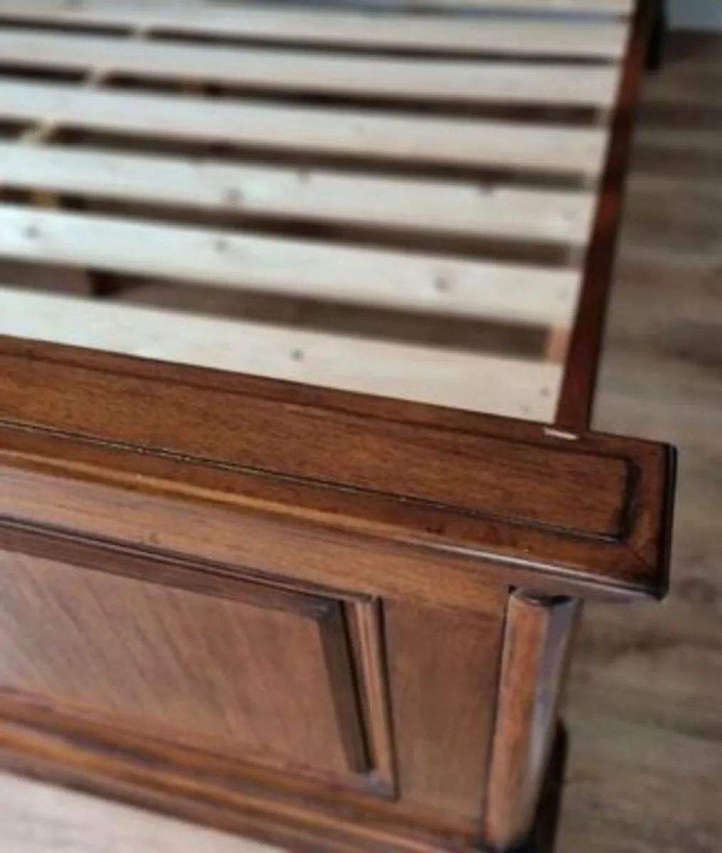 Solid Mahogany Bedframe - Image 3