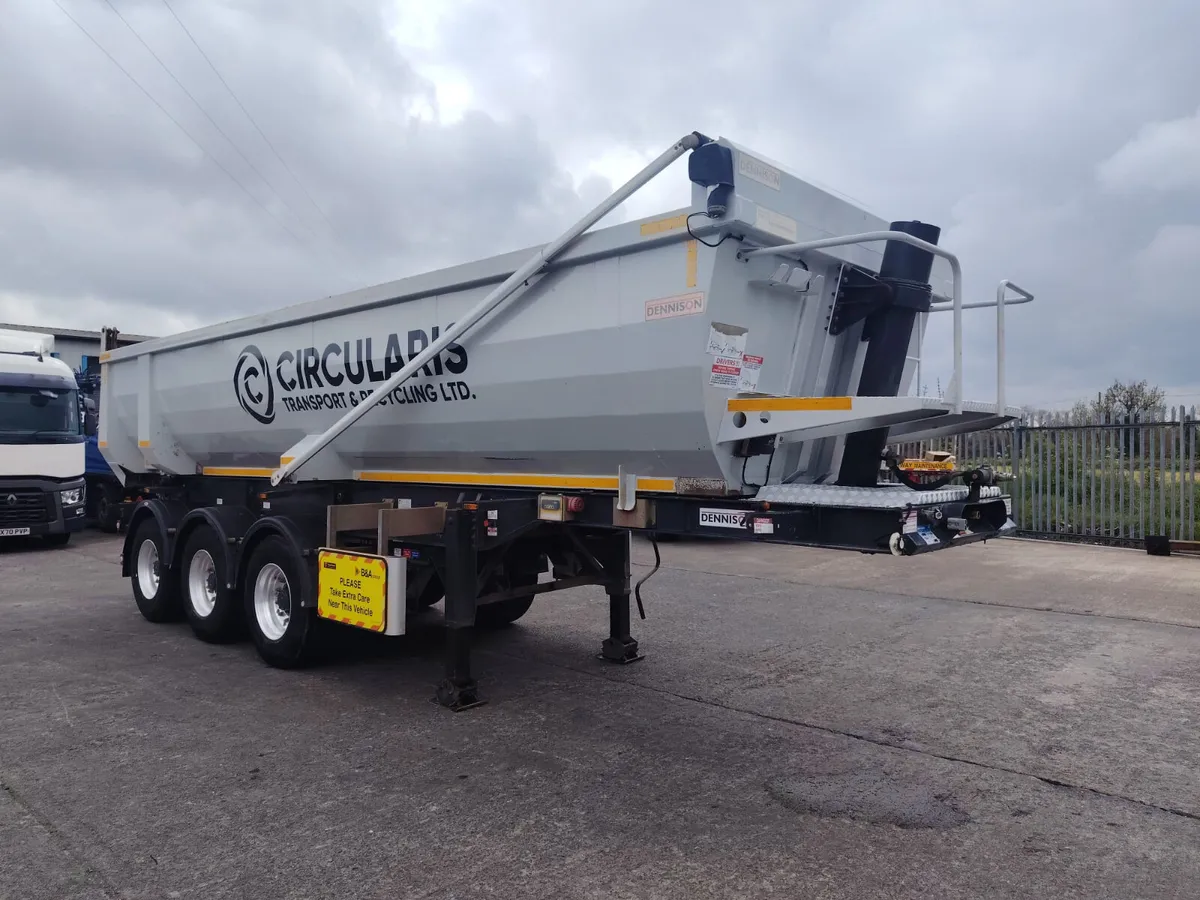 2018 Dennison Steel Aggregate Tipping trailer - Image 2