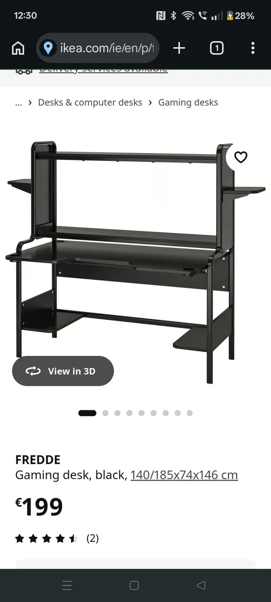Office desk Freede + chair - Image 1