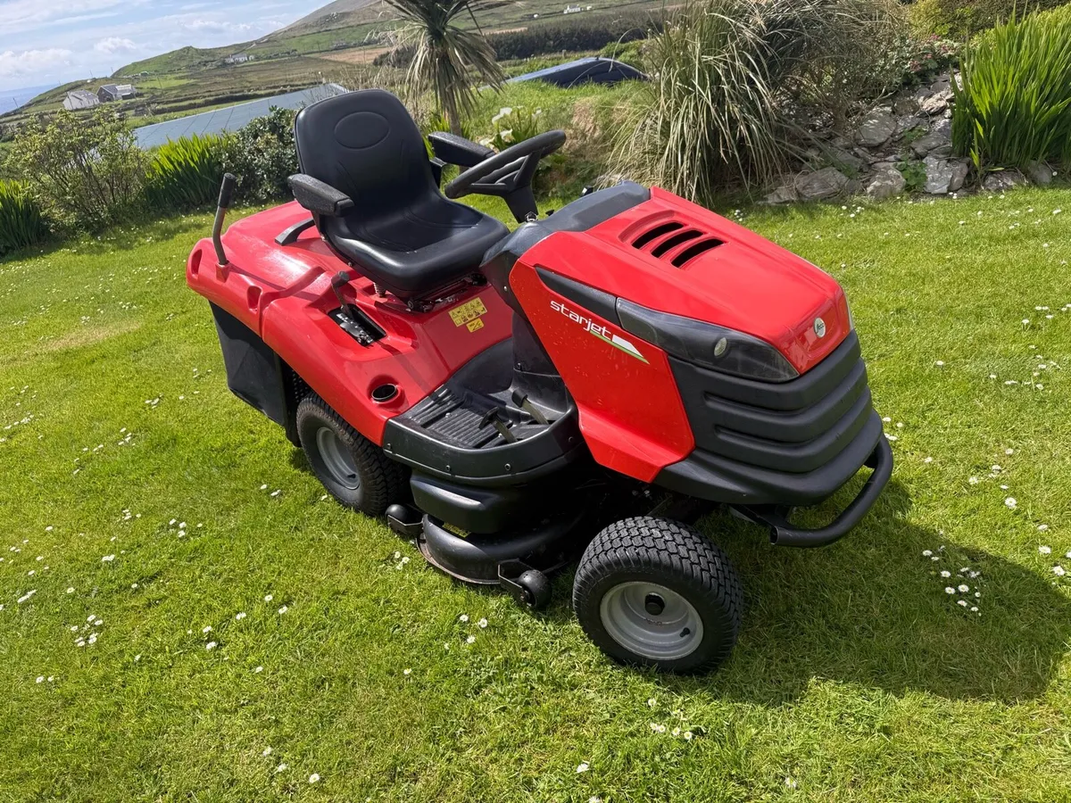 SECO STARJET PETROL RIDE-ON LAWNMOWER - Image 2