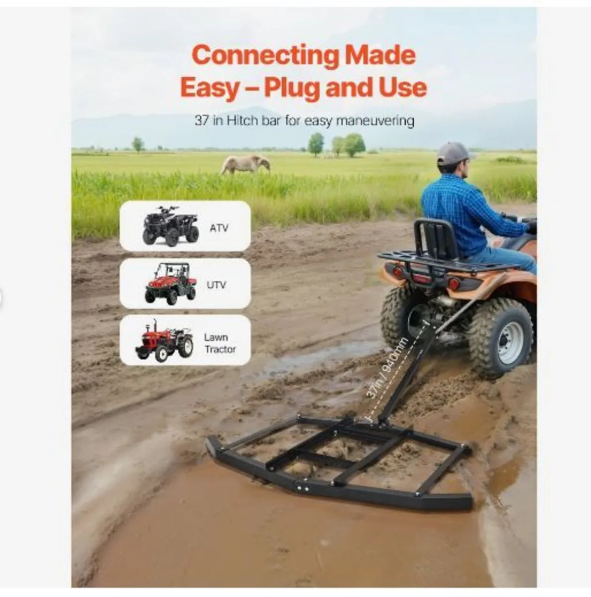 Drag Harrow, 66" - Image 4