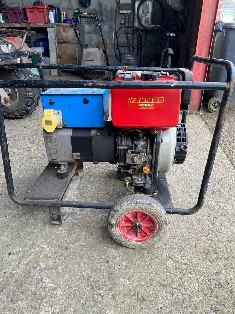Yanmar 6kVa Diesel Generator - Image 1