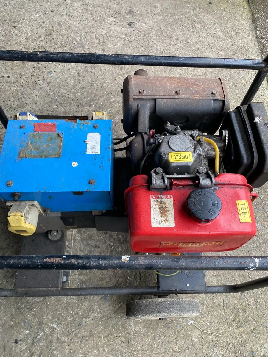 Yanmar 6kVa Diesel Generator - Image 3