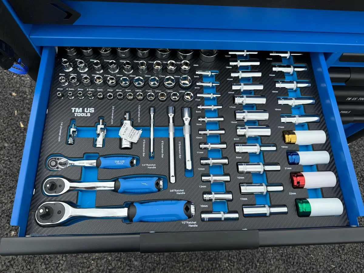 NEW 2026 INDUSTRIAL TOOL CHEST FULL OF TOOLS - Image 2