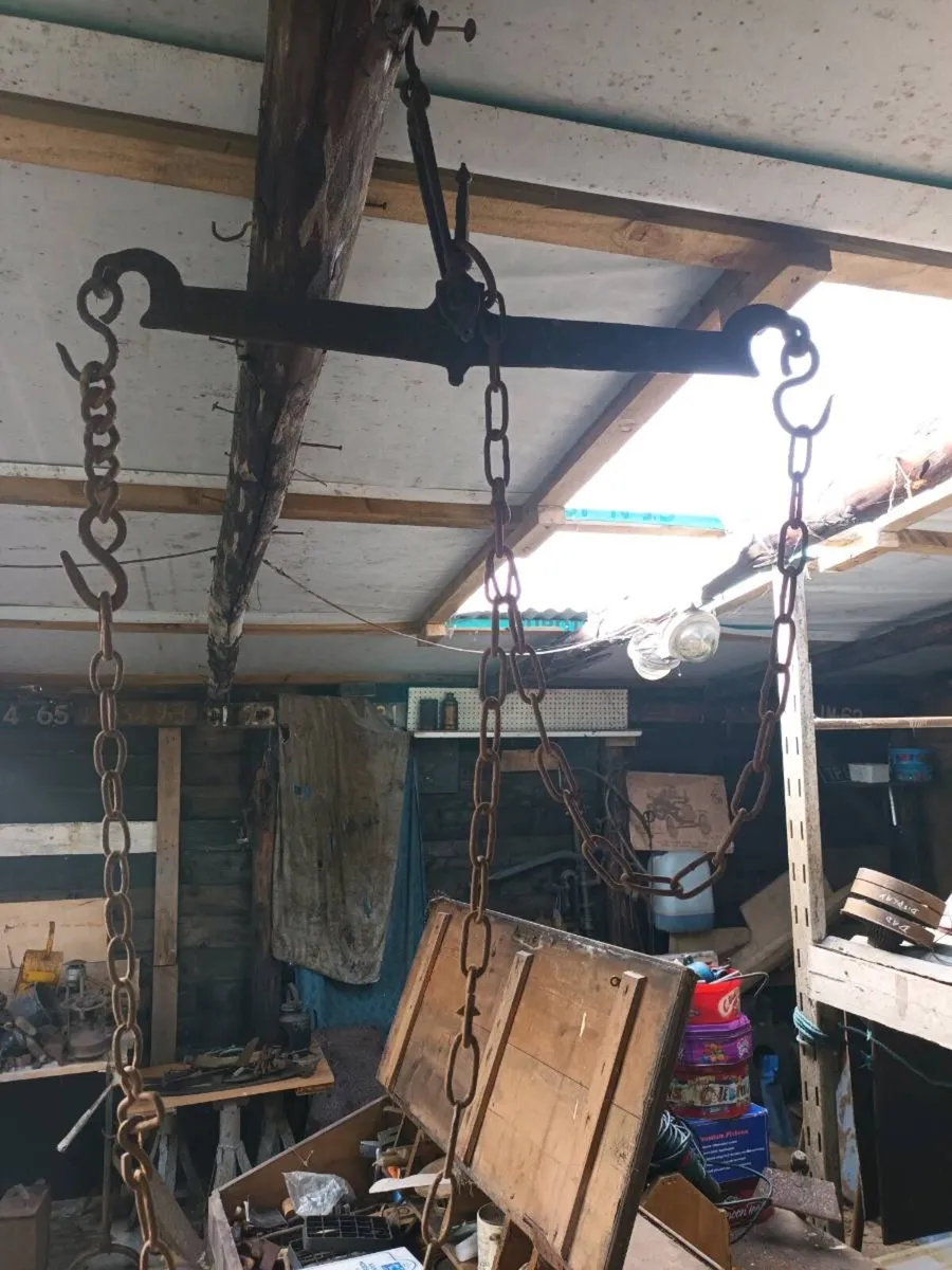 Fireplace crane balance - Image 1