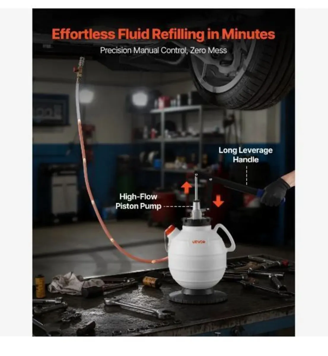 Transmission Fluid Pump, 7.5 L Capacity - Image 3