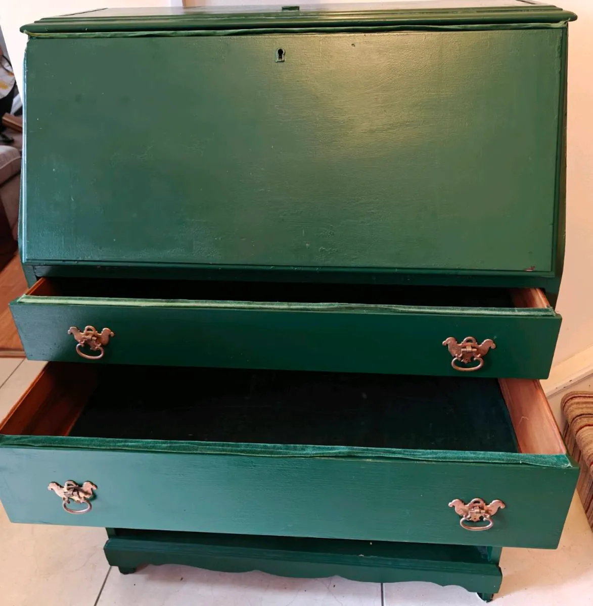 Antique writing desk - Image 2