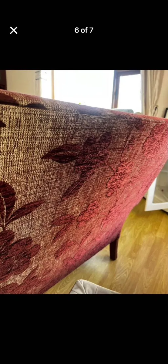 Couch and Armchairs: Living Room Furniture - Image 4