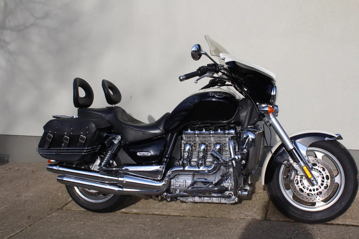 2007 Triumph Rocket with Batwing fairing - Image 2