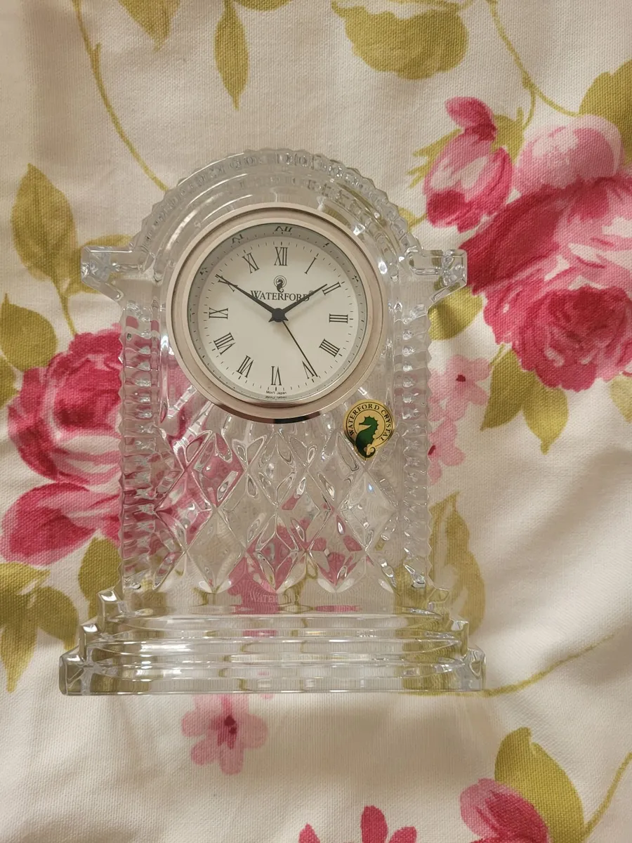 Waterford Crystal Large Carriage Clock - Image 1