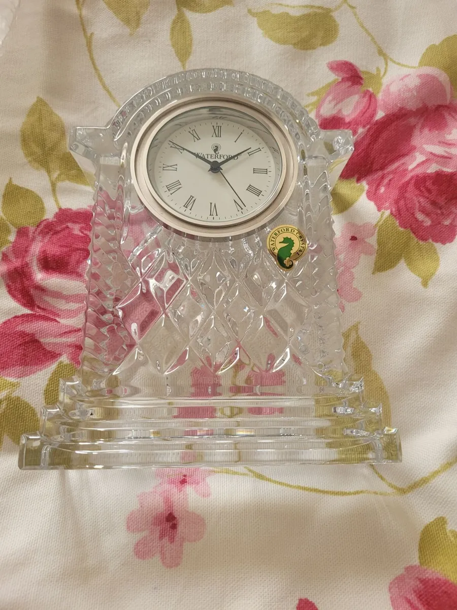 Waterford Crystal Large Carriage Clock - Image 2