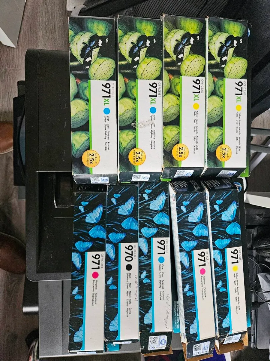 HP OfficeJet Pro X476dw + Full XL Ink Set - Image 2