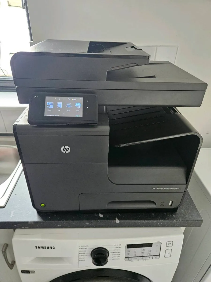 HP OfficeJet Pro X476dw + Full XL Ink Set - Image 1
