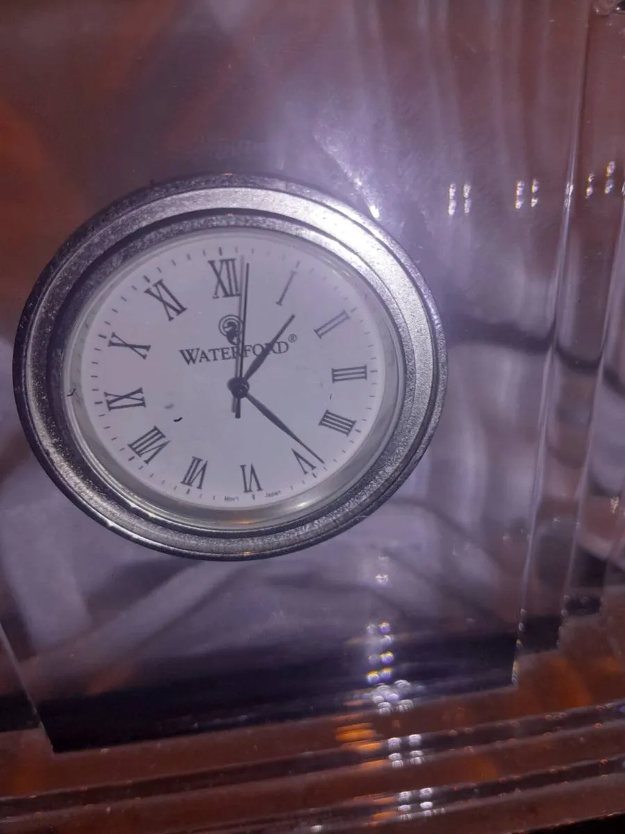 Waterford crystal mantel clock - Image 3