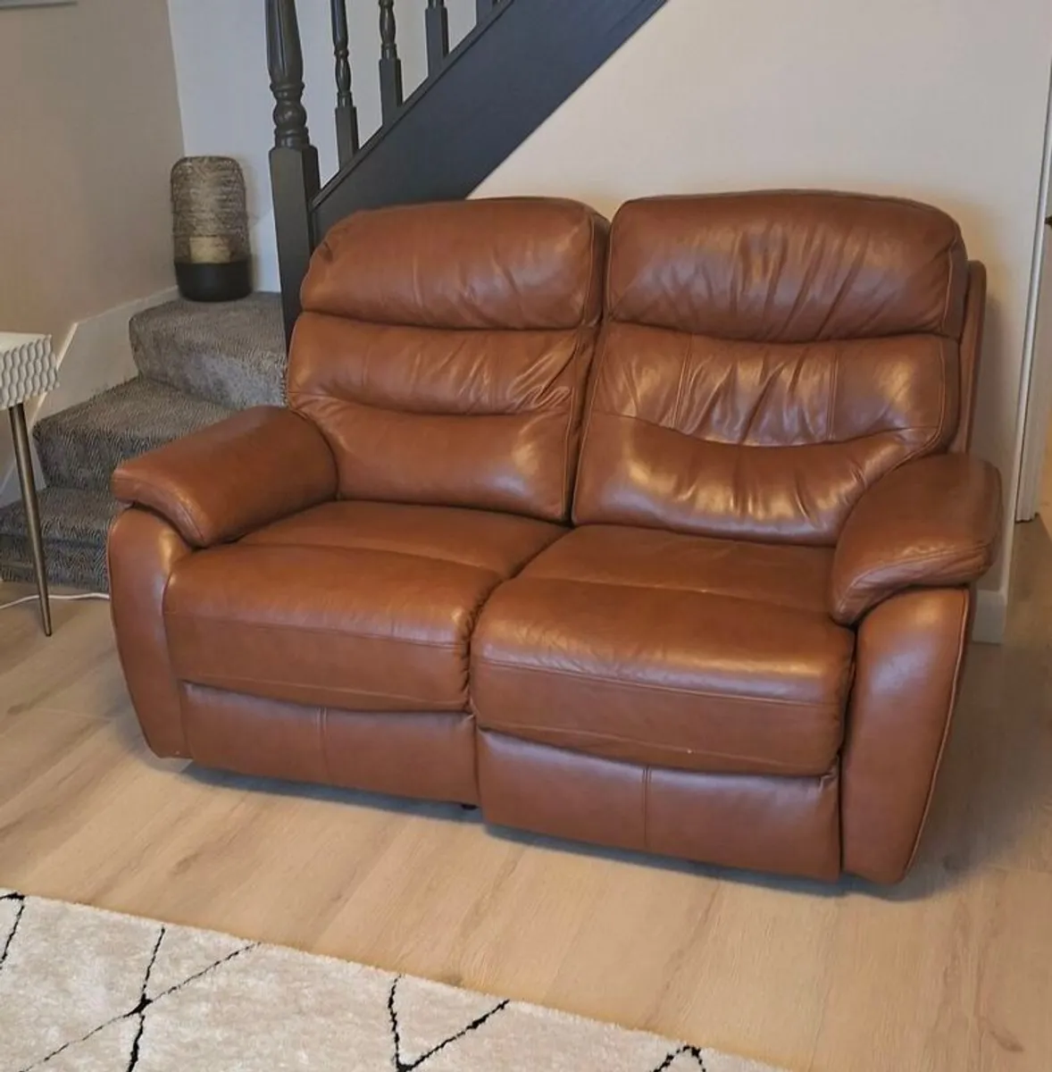 Sofa - Leather, electric recliner - Image 2