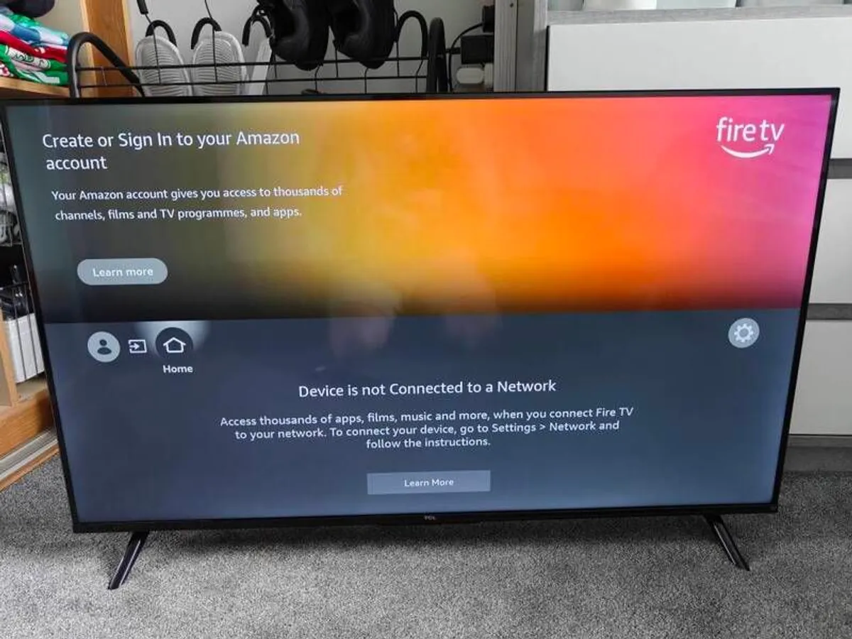 TCL 43inch 4k TV - Image 1