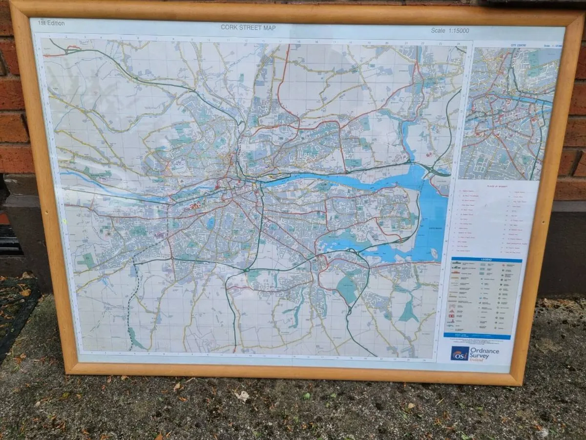 2 maps of Cork City in excellent condition and one - Image 2