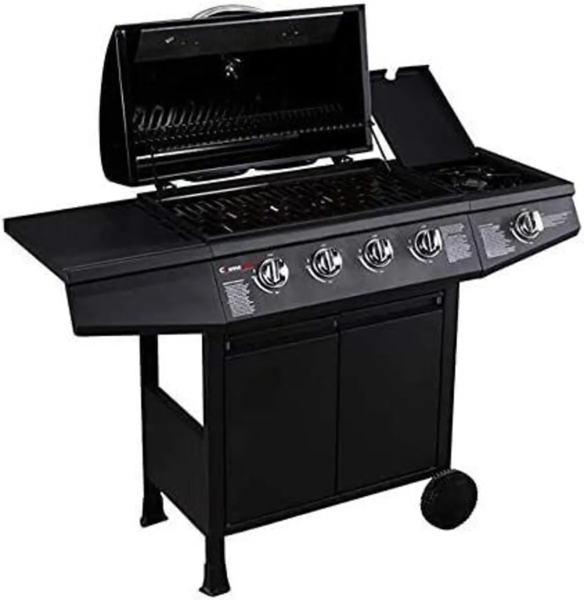 Garden Grill with 4+1 Gas Burners Outdoor Barbecue - Image 3