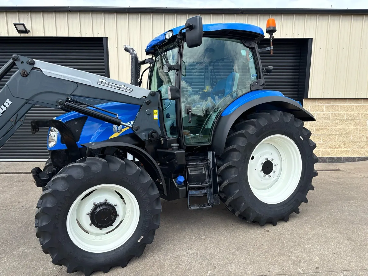2014 NEW HOLLAND T6.150 C/W QUICKE LOADER - Image 3