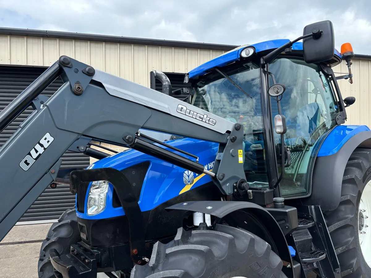 2014 NEW HOLLAND T6.150 C/W QUICKE LOADER - Image 4