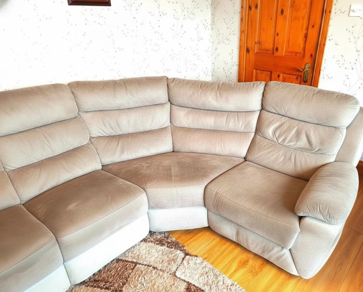 Corner Unit Recliner Sofa and Armchair - Image 2