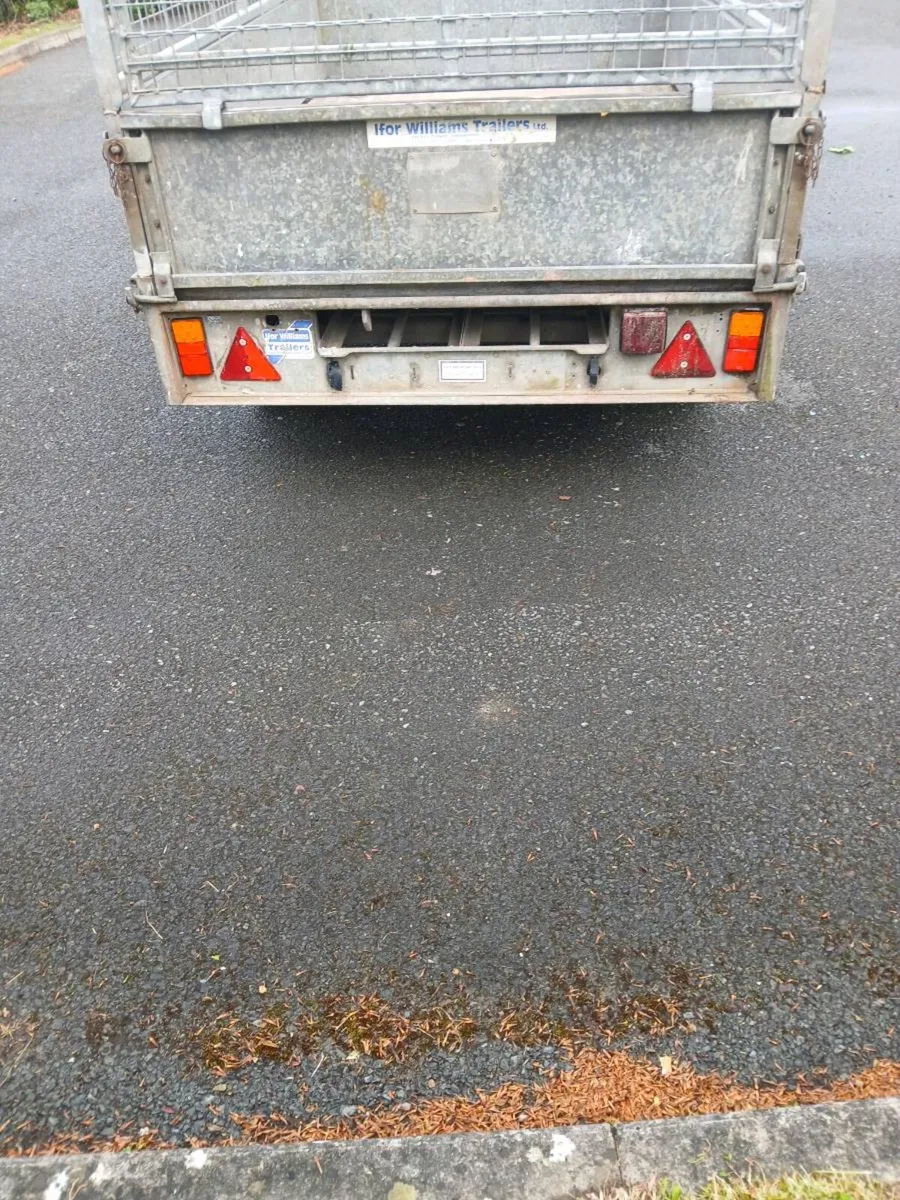 Ifor Williams trailer 8ft by 5ft - Image 4