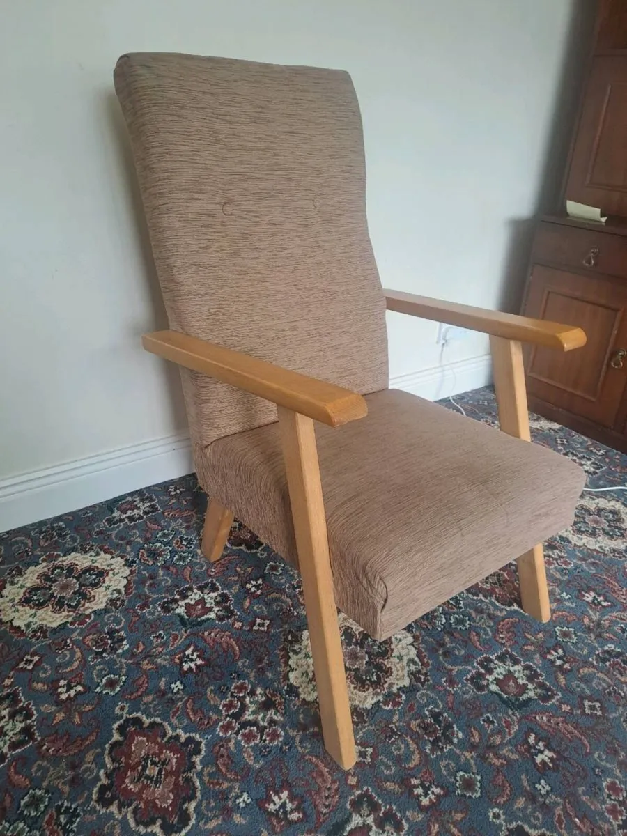 Upholstered Armchair - Image 1