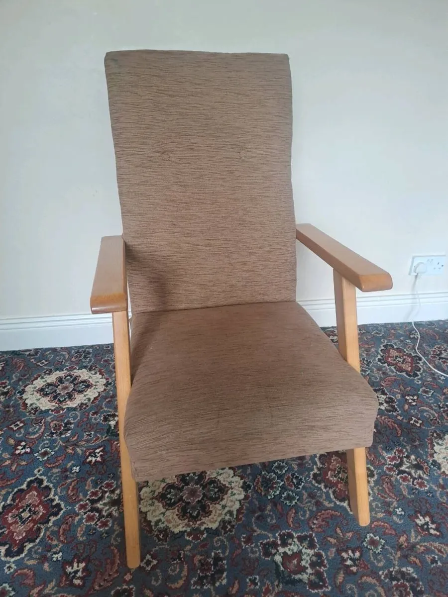 Upholstered Armchair - Image 2