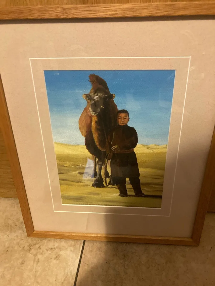 Set of two oil paintings free postage - Image 3