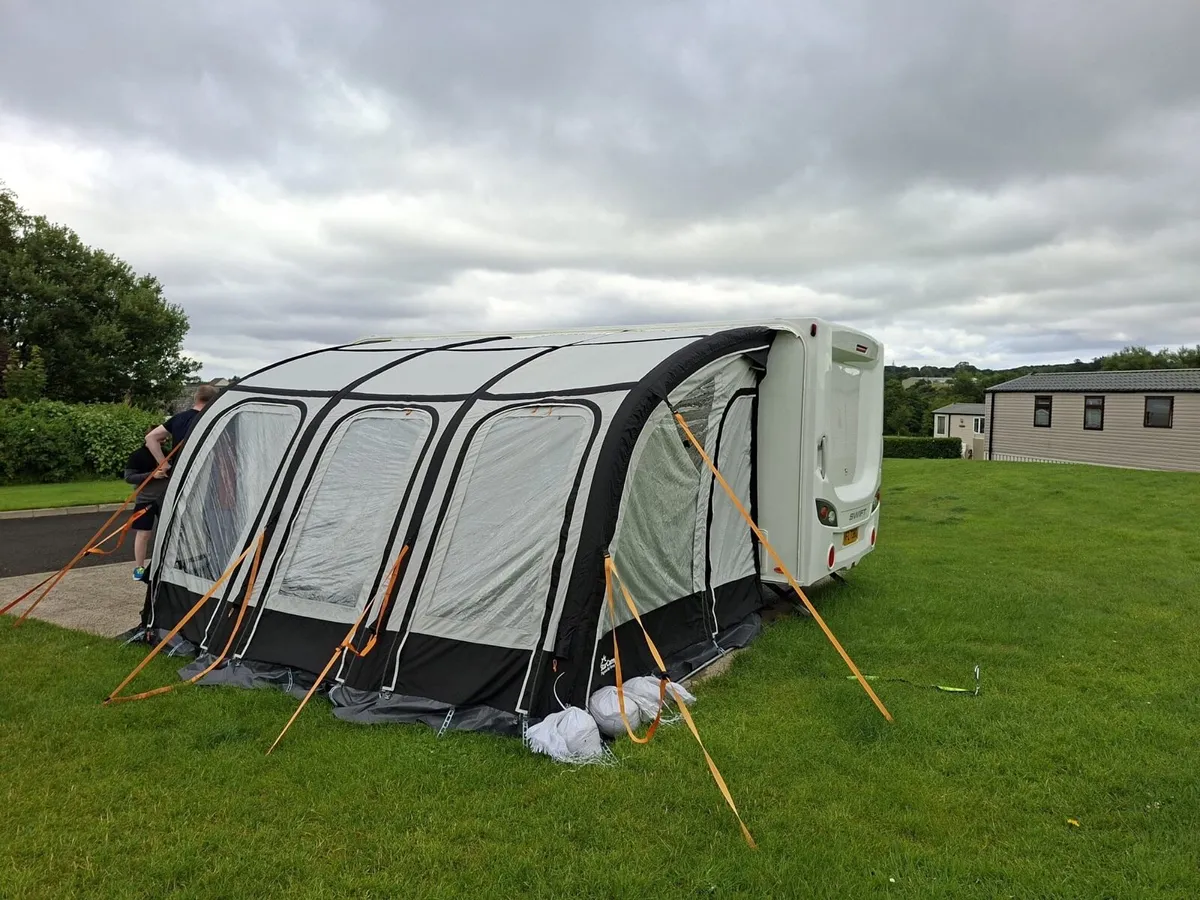 Swift 6 Berth Air Awning Motor Movers *Video*🏕️ - Image 4