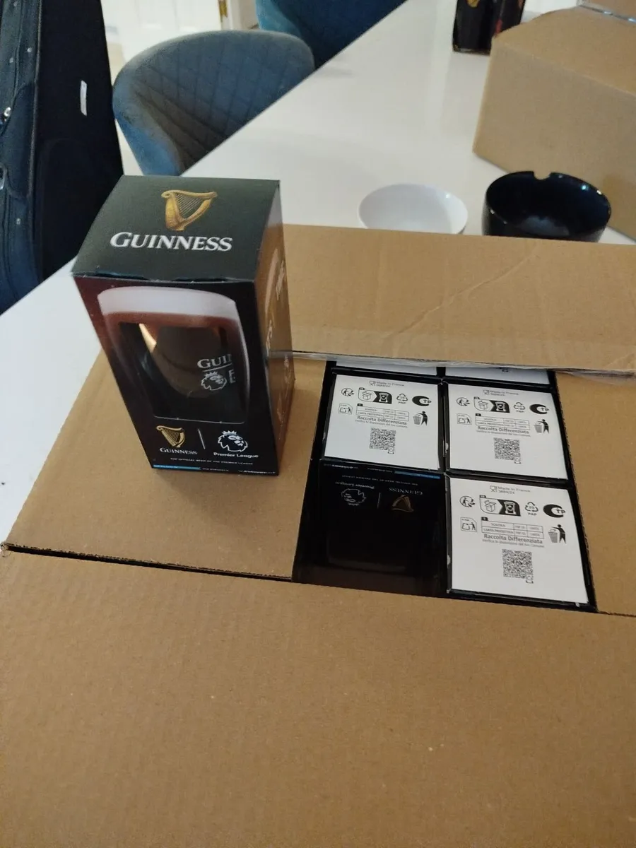 Guinness pint glasses - Image 2