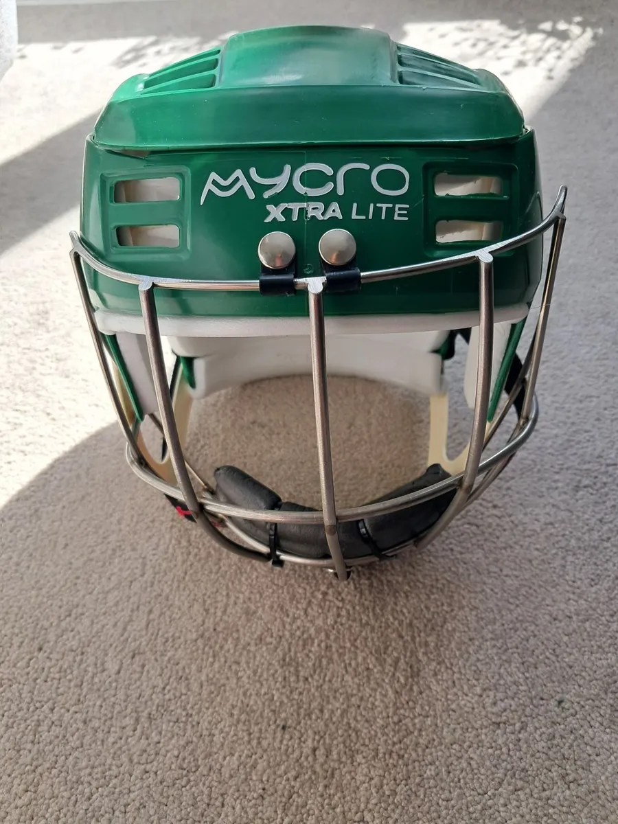 Mycro Kids GAA Helmet Green - Size 51cm. - Image 2
