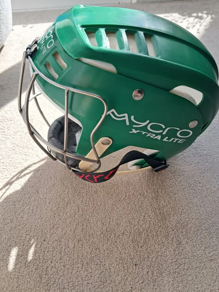 Mycro Kids GAA Helmet Green - Size 51cm. - Image 3