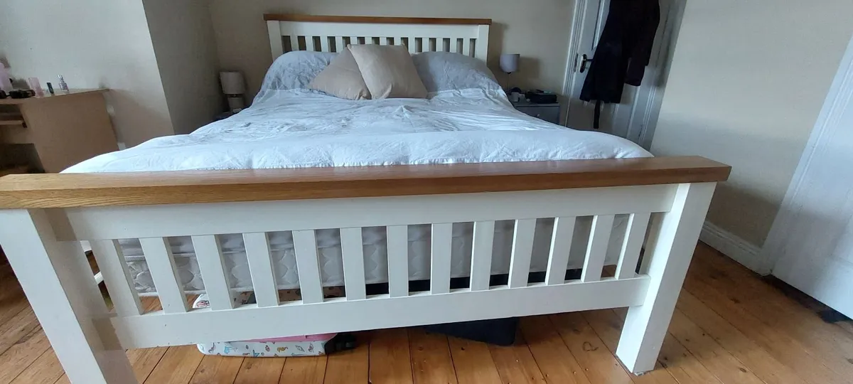 King size bed frame - Image 1