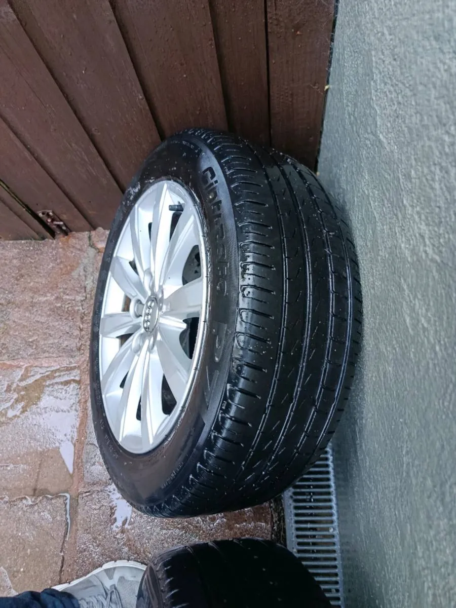 Genuine Audi A3 alloy's - Image 2